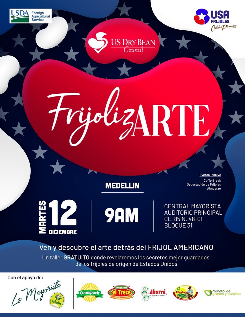 Ven y descubre el arte detrás del FRIJOL AMERICANO Un taller GRATUITO donde revelaremos los secretos mejor guardados de los frijoles de origen