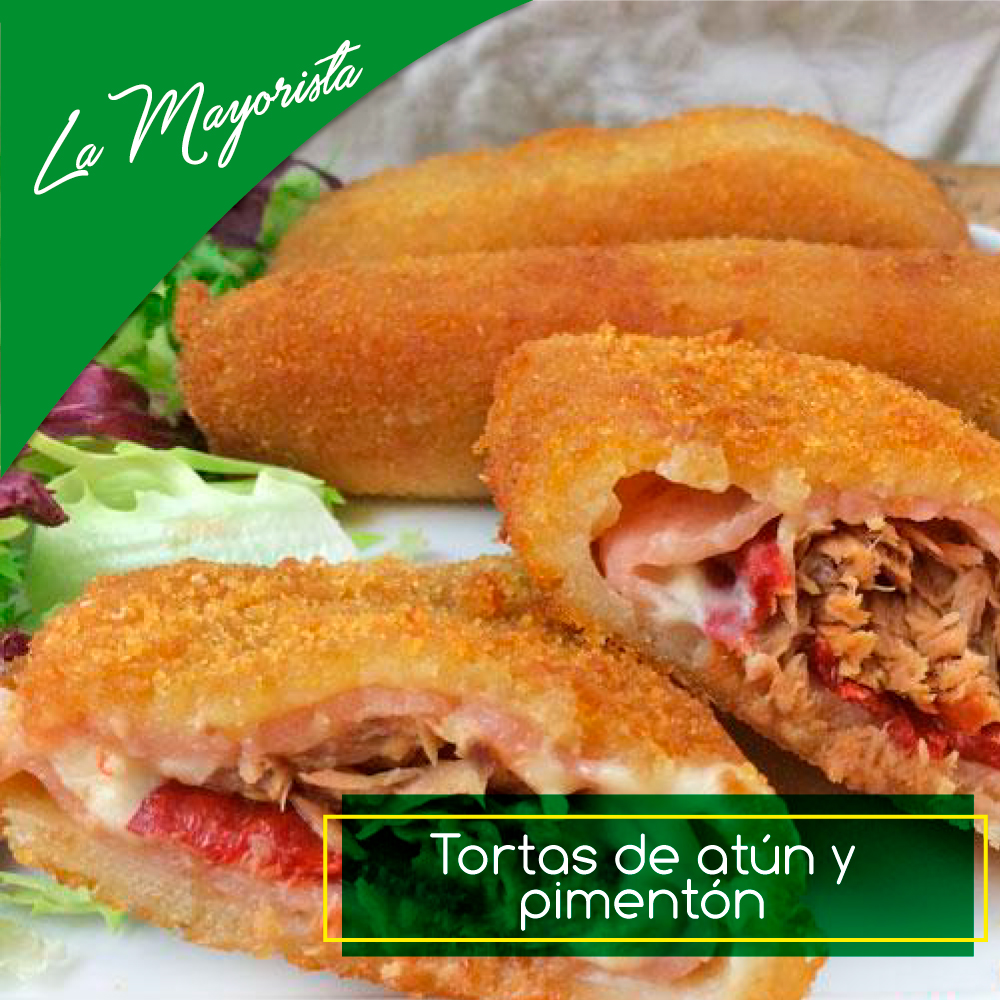 Tortas de atún y pimentón