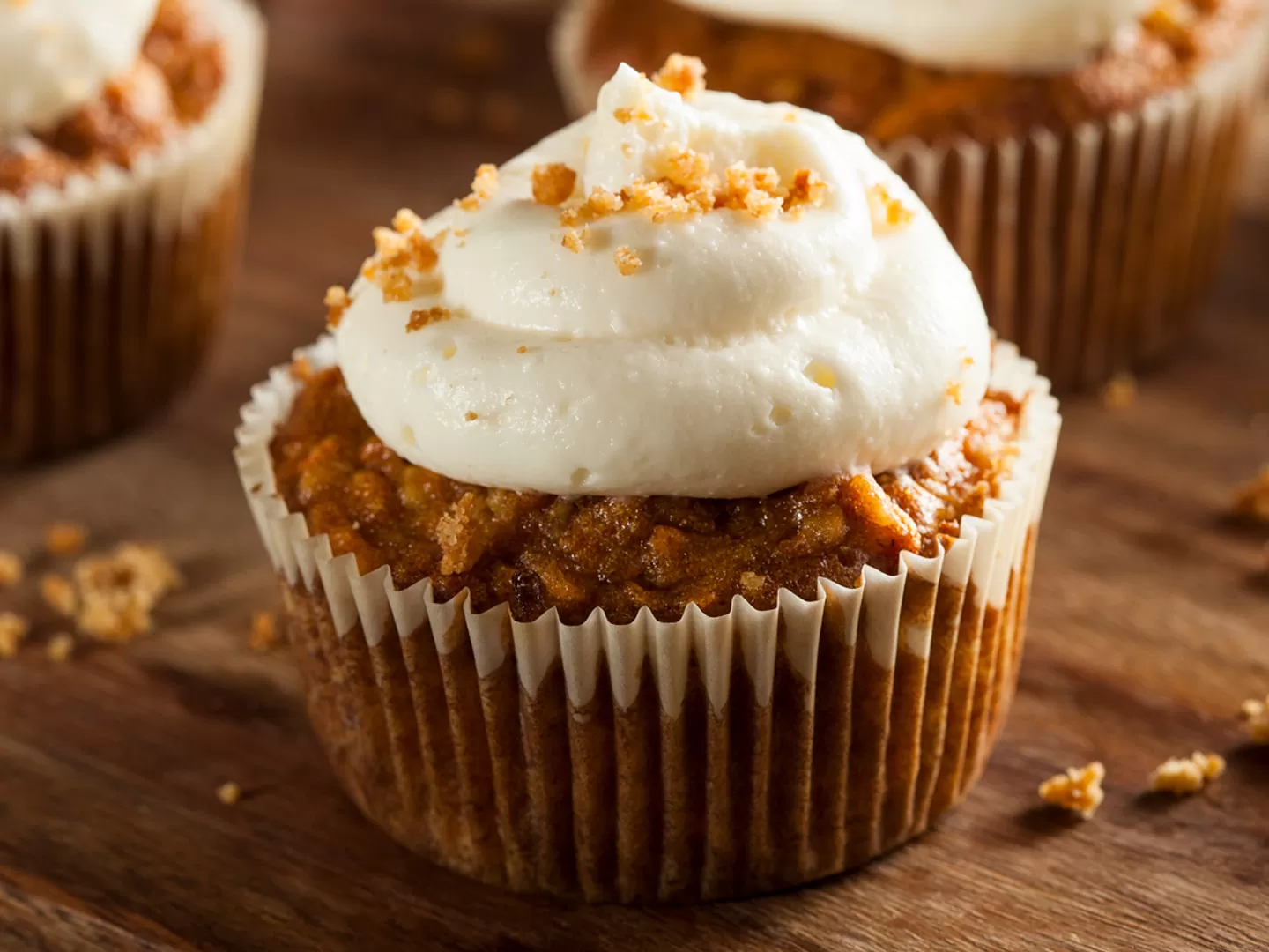 Cupcakes de zanahoria