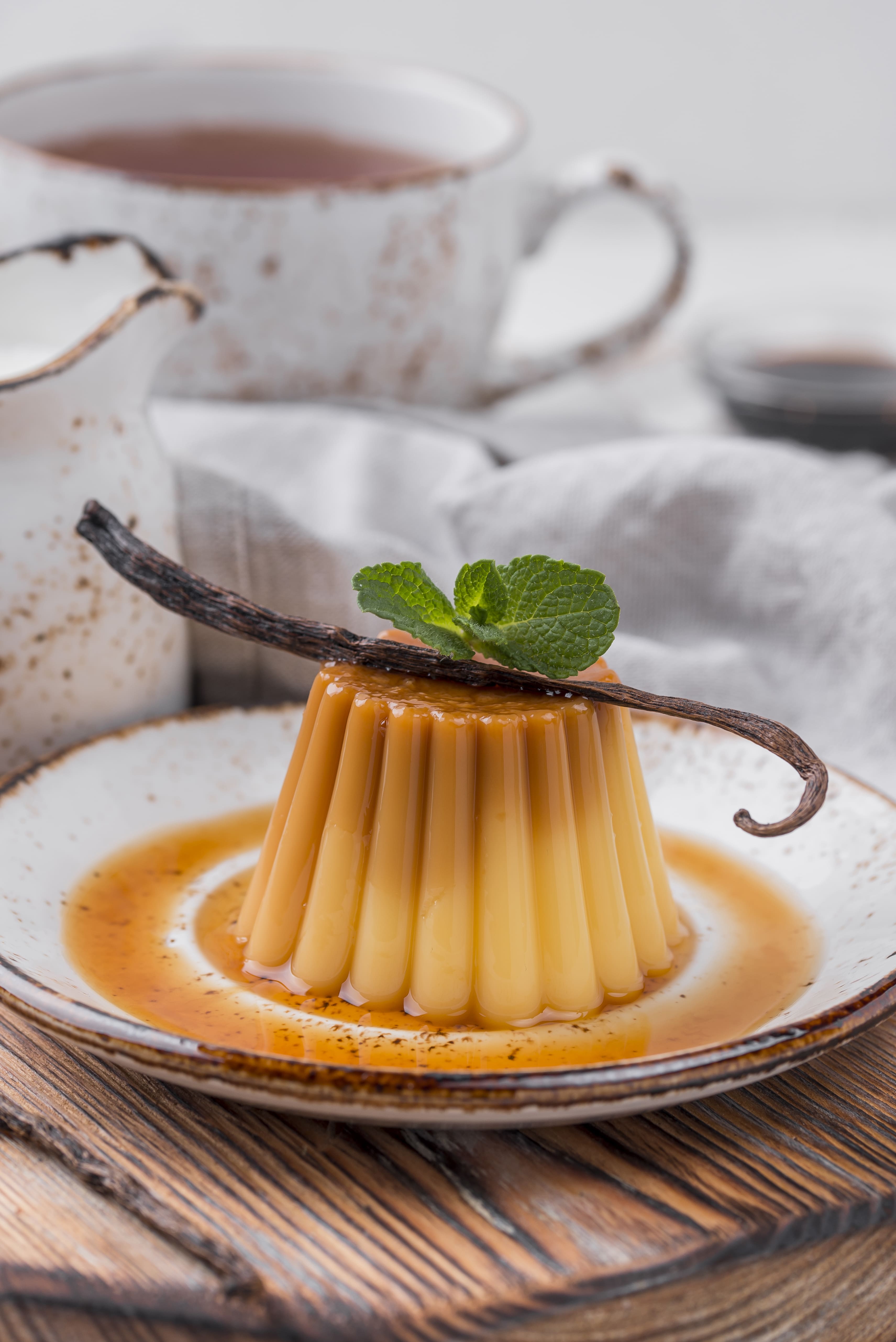 Flan de maíz Tierno