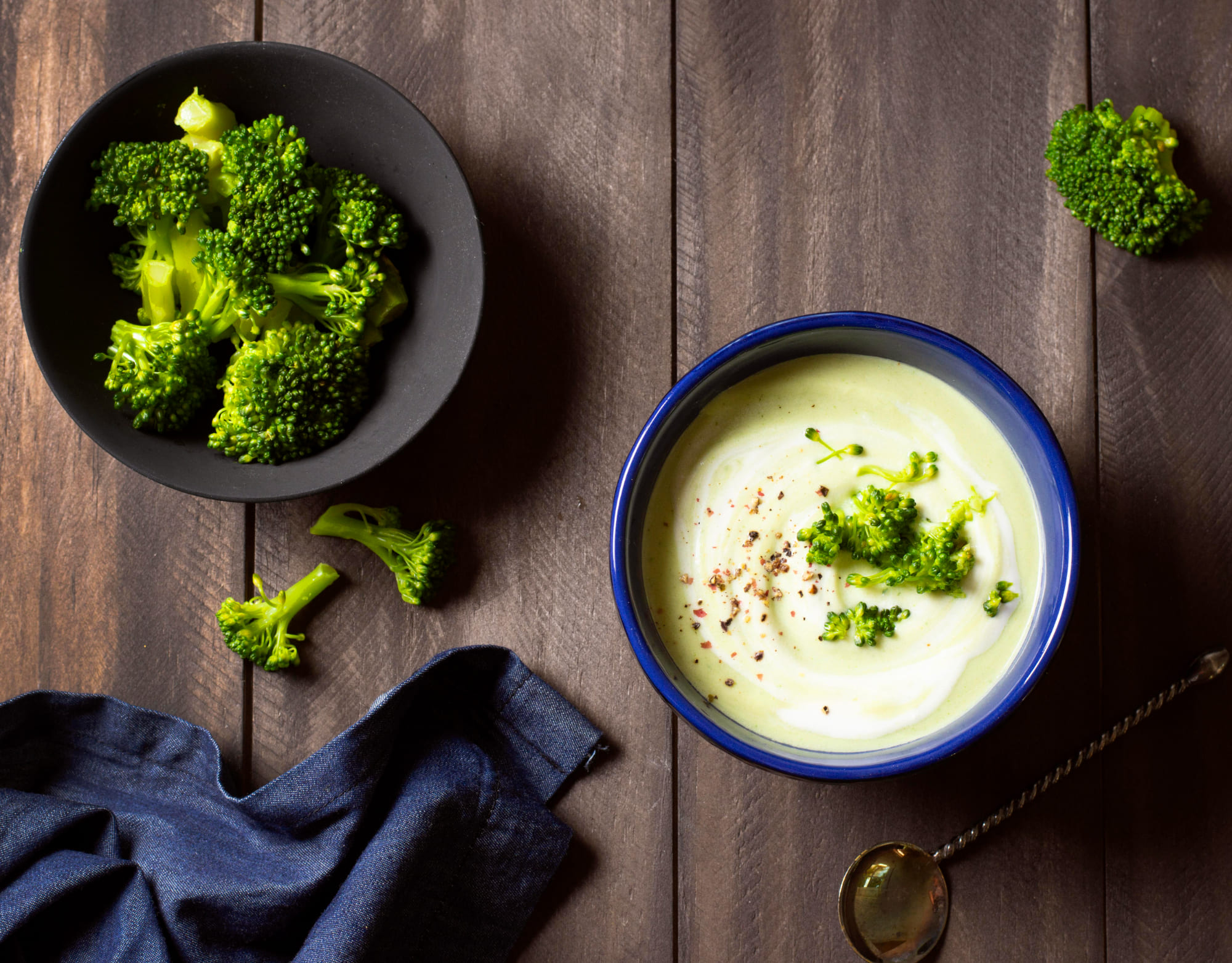 Crema de Brócoli con Almendra