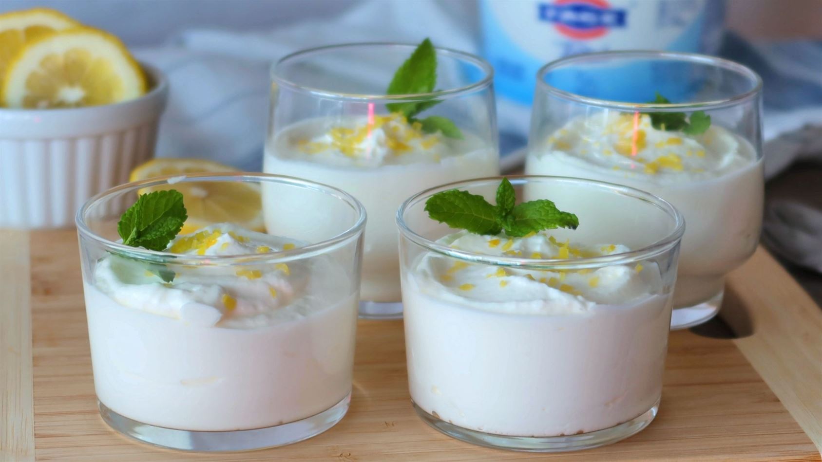 Receta de Mousse de limón