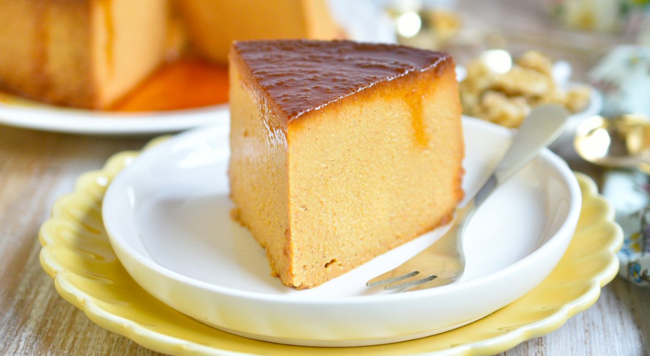 Flan de Ahuyama para el verano