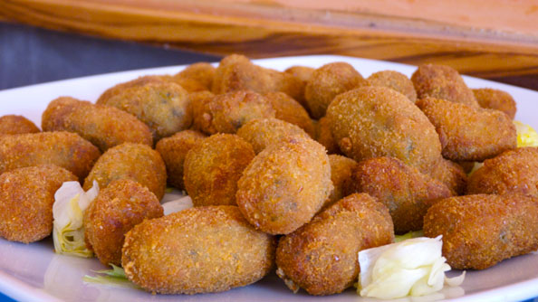 CROQUETAS DE BERENJENAS